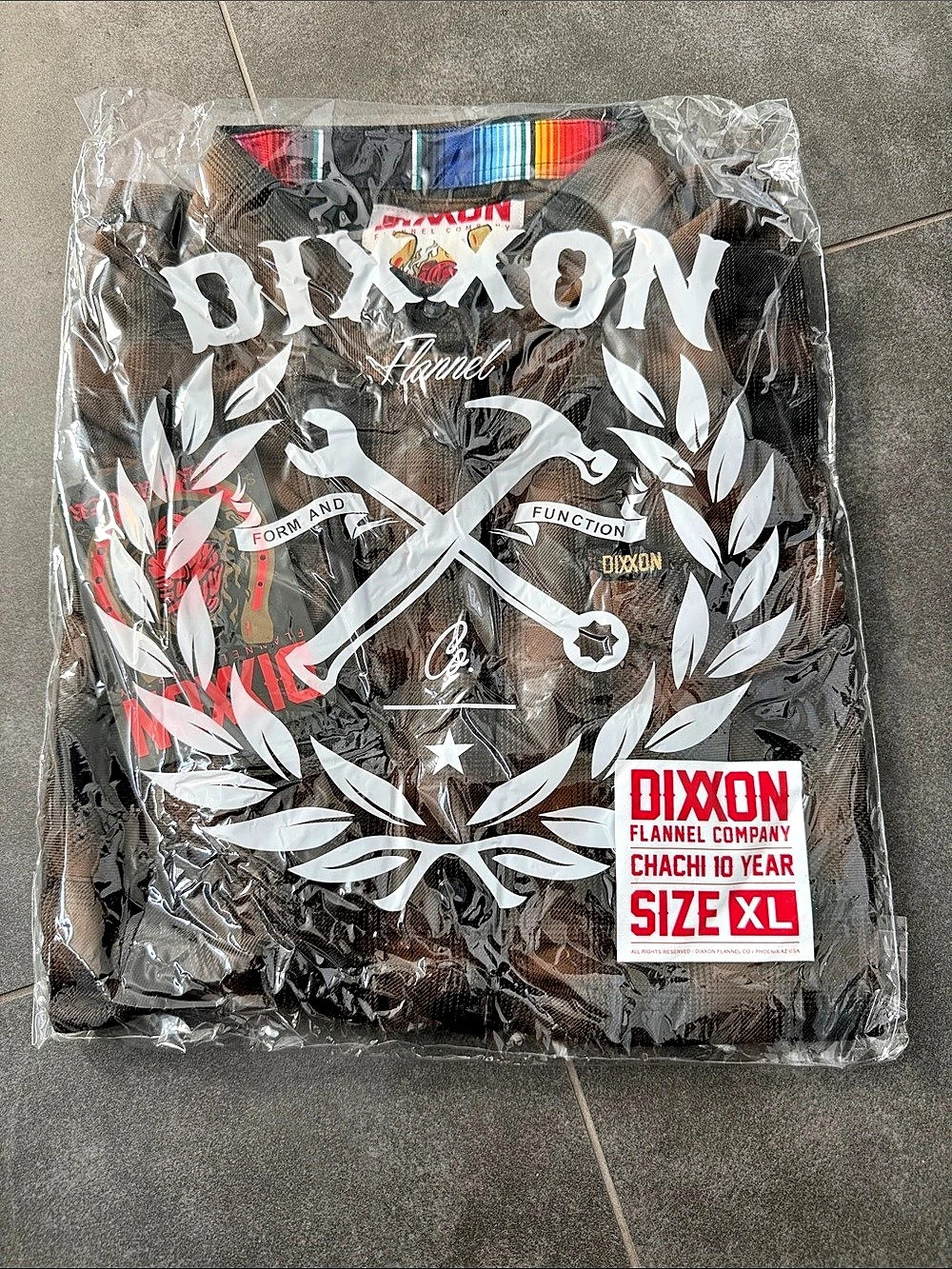 Dixon Flannel Company Graphic Short Sleeve Tee Size WXL NWT